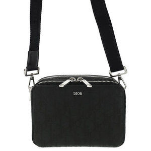 Christian Dior Oblique Galaxy Strap Pouch Shoulder Bag